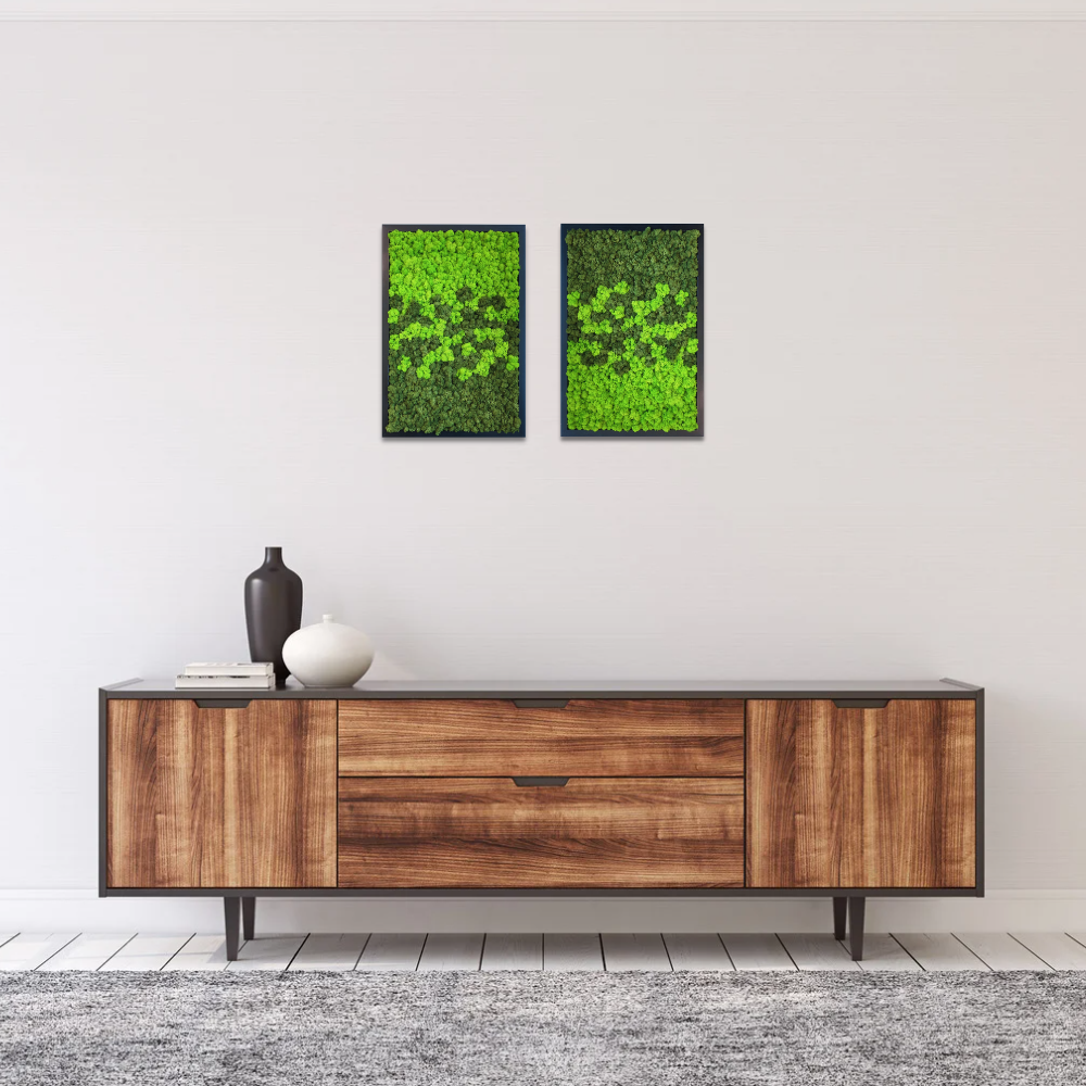 Gaia Moss Frame 60x40cm